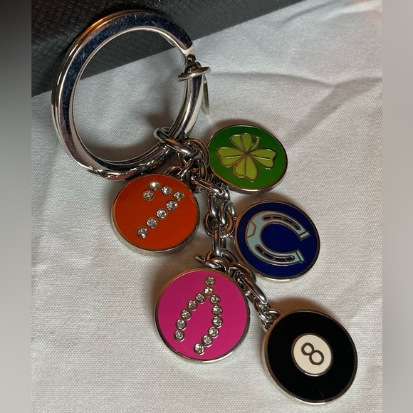 Coach Accessories - NWOT! COACH Lucky Charm Vegas Good Luck Gambling Keychain